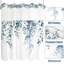 Rideau de douche à motif floral avec doublure Jacobthoma inclus-590741582