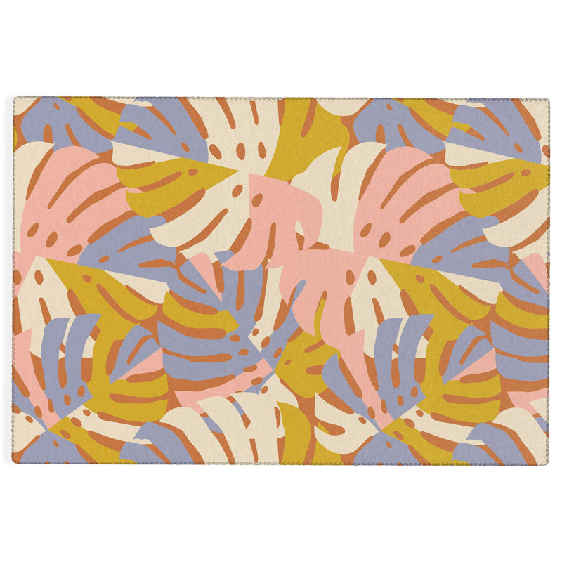 Tapis rectangulaire avec envers antidérapant Makena, Rectangle 8 pi x 12 pi