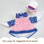 Ensemble patriotique pour bébé oie Gaggleville