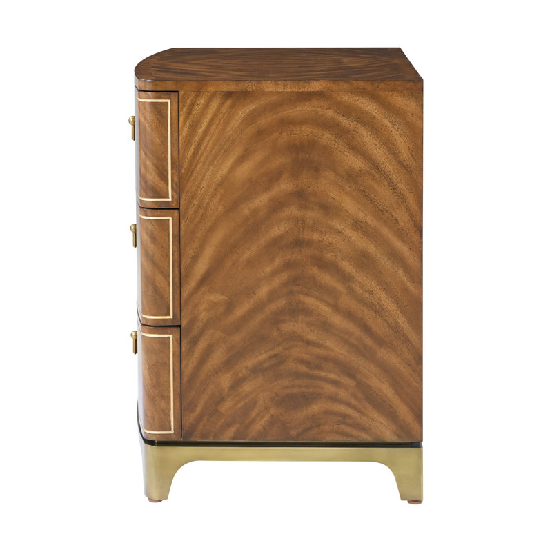 Spencer London 3 - Drawer Nightstand