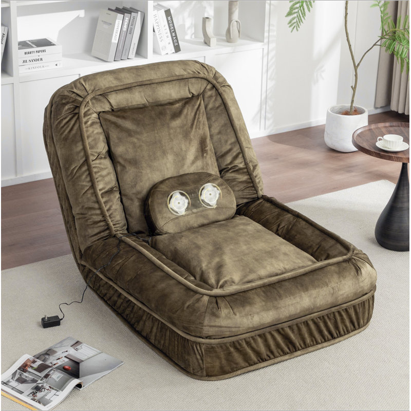 Lit rembourré pour chien pour adultes et animaux de compagnie, Velours vert