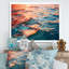 «Coastal Abstract Waterscapes I», reproduction d'art sur toile-1271701506-1271701507