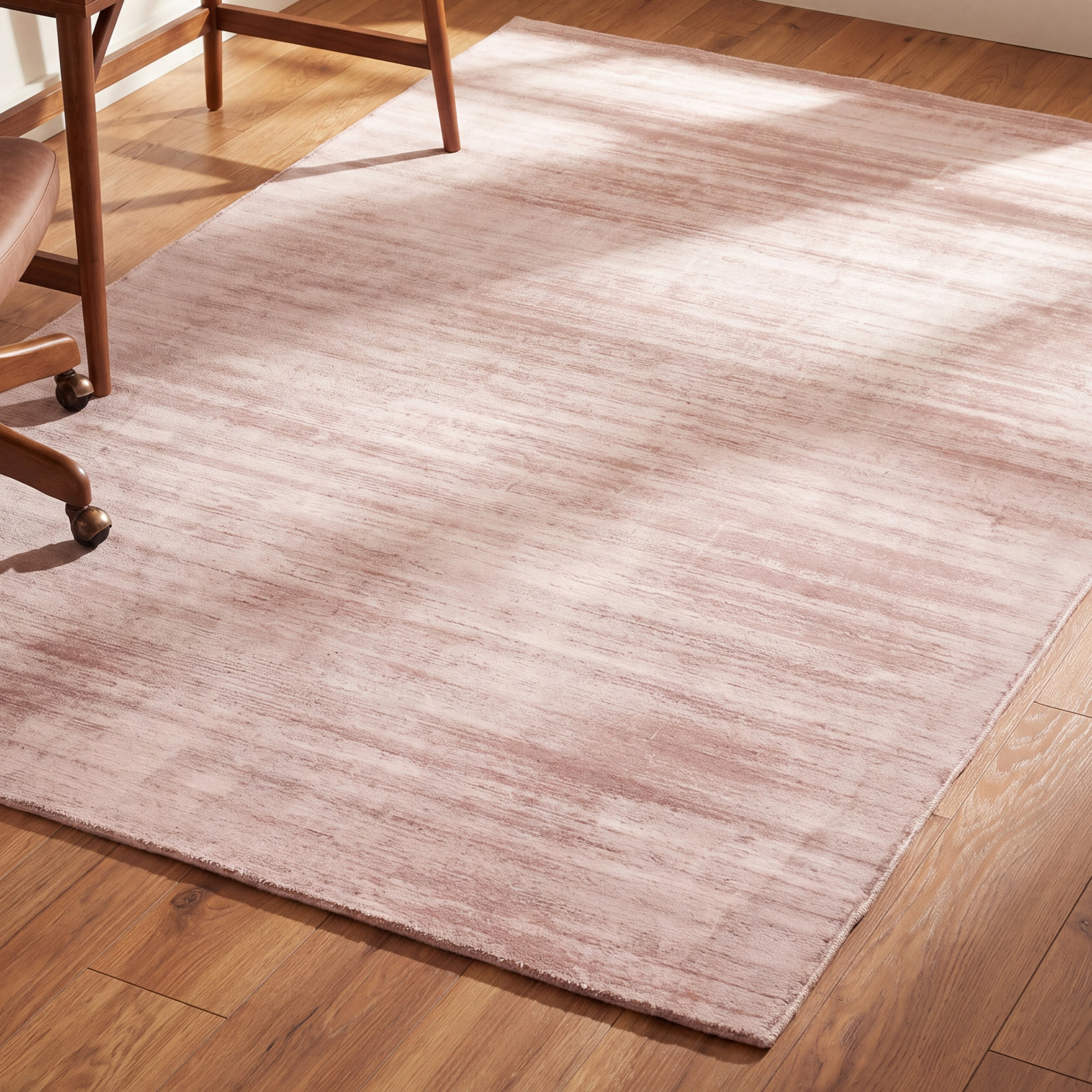 Oath Pink Hand-Woven Rug, Rectangle 9' x 12'