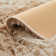 Solid Colour Machine Tufted Shag Area Rug
