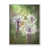 Cadre flottant blanc