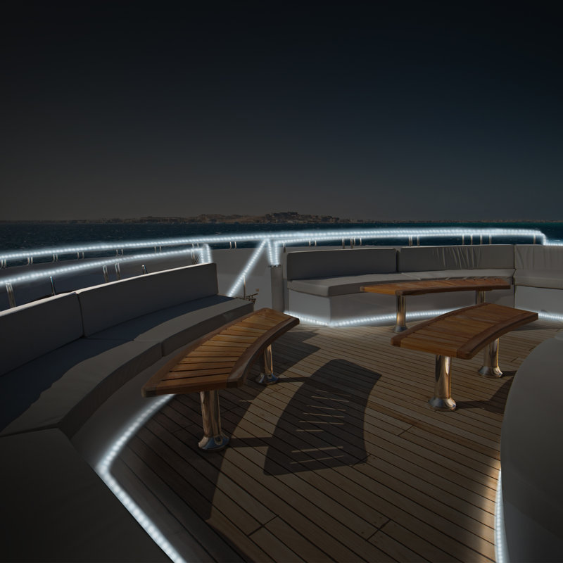 100 - Bulb 480'' Solar Powered LED Rope String Light
