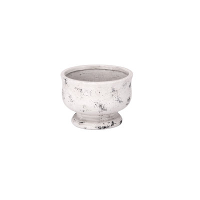 Terracotta Urn Planter Gray