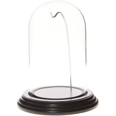 Cloche à dôme en verre 3 "x 5"