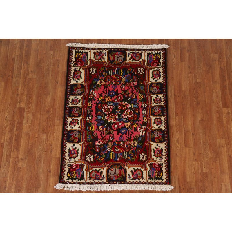 Tapis en laine noué à la main 4 x 5