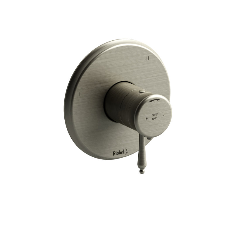 Garniture thermo-équilibrée 1/2 "Classic ™ avec jusqu'à 3 fonctions Classic ™, Nickel brossé
