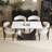 Juvan Modern Sintered Stone Dining Set-1465554780-1465554769-1465554772