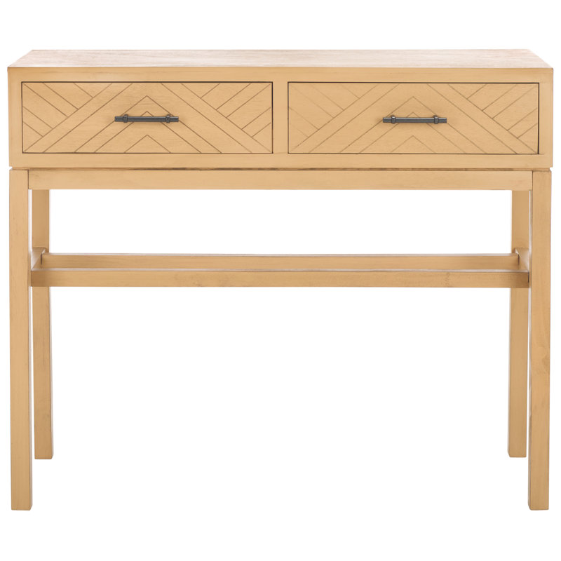 Alayssa 35.5'' Console Table, Camel