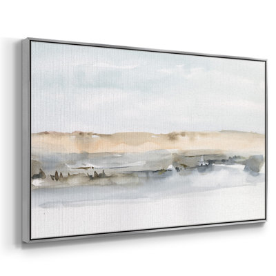 «Marsh Dunes», toile tendue avec châssis en I