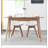 round corner diagonal leg telescopic table 1.2-1.6m, for 6-8 people-712819332