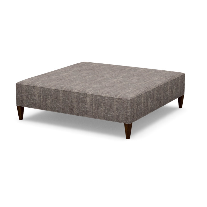 Square Ottoman, 7245-70, Walnut