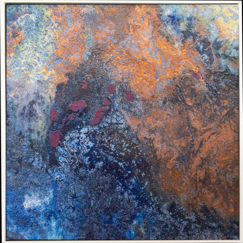 Turbulance, 48" H x 48" W
