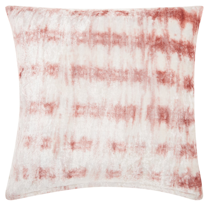 Housse de coussin carré et insert, Rose
