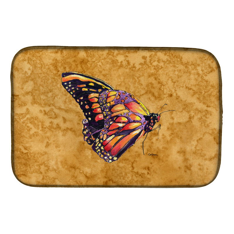 Tapis de séchage papillon