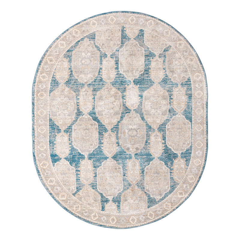 Gause Indoor Rug, Oval 7'10" x 10'2"