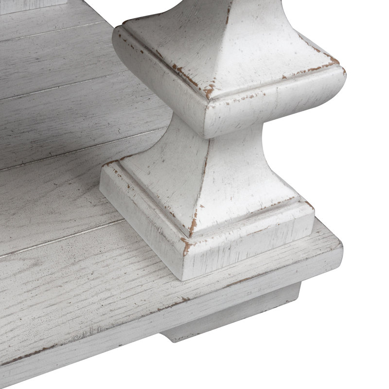 Table basse avec roulettes et tablette inférieure Gildford