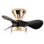 Ventilateur de plafond 21,25 po avec lumières DEL Zakiyah