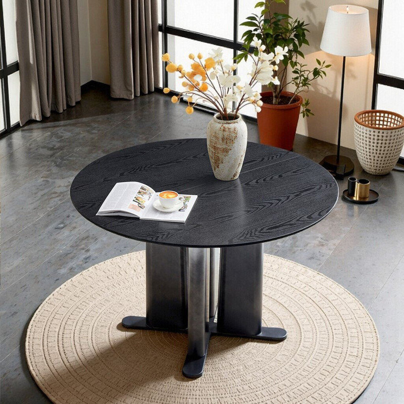 Table de salle à manger Modern Modern, Black