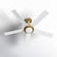 Ventilateur de plafond 60 po avec lumières DEL Isobel