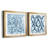 " Azure Mosaic Tile III " 2 - Pieces-2106099936-2106099939-2104672298