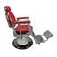 Fauteuil de coiffeur inclinable Kejaun