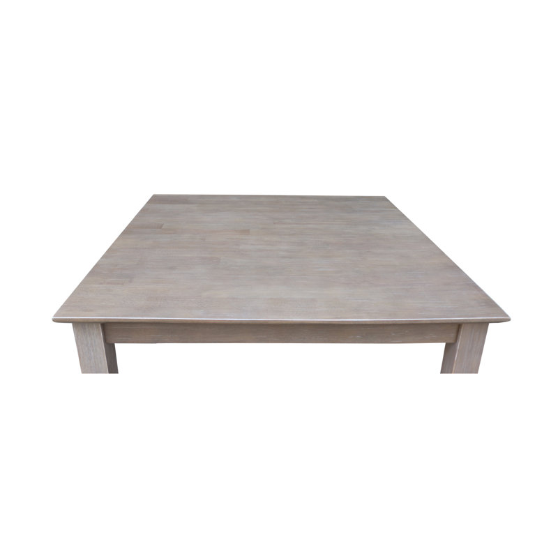Calumet Heimann Solid Wood Dining Table, 36'' H x 30" W x 30" L, White