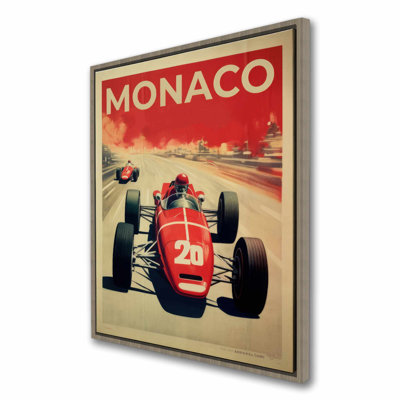 Faster than you  Beige Hobbies Framed Canvas Home Decor
