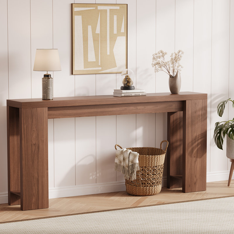 Canapé-lit rustique 70,9 po Rustic Farmhouse, Brun