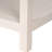Coastal Whitewashed Glass/Solid Wood Coffee Table