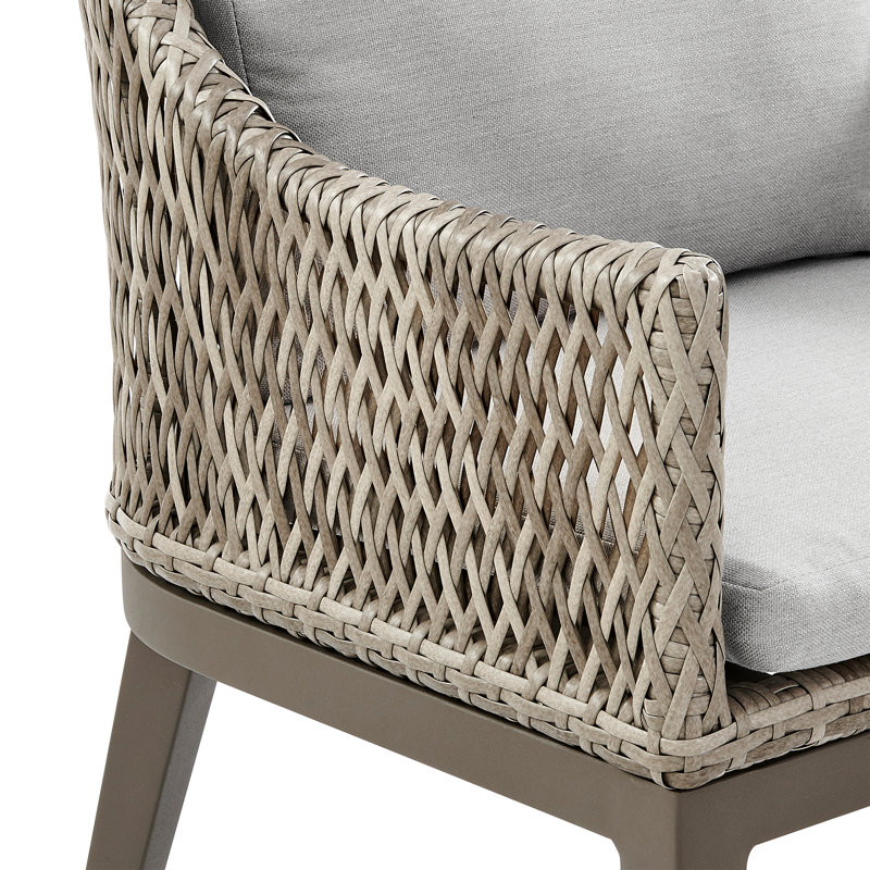 Chaise de patio avec coussin Grenada