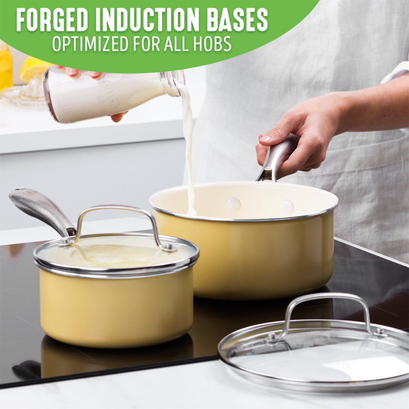 2 - Piece Non-Stick Earthenware Cookware Set