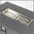 Rectangular Concrete Propane Fire Pit Table 40000 BTU For Outdoor Patio Garden Backyard-126106992