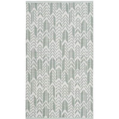 Legaspi Hand Woven Performance Chevron Rug