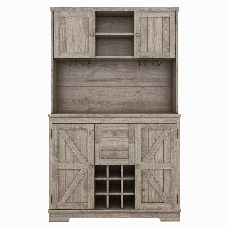 Armoire de cuisine avec bar Coffee Coffee, Chêne