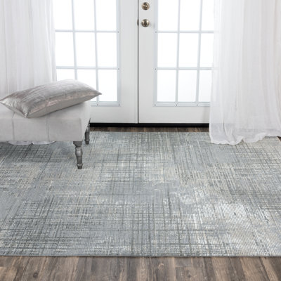 Wool Abstract Indoor Rug