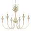 Lustre classique à 6 lumières de style bougie Schiff-2031453121