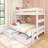 Decimus Kids Twin Over Full Bunk Bed with Drawers-11323601
