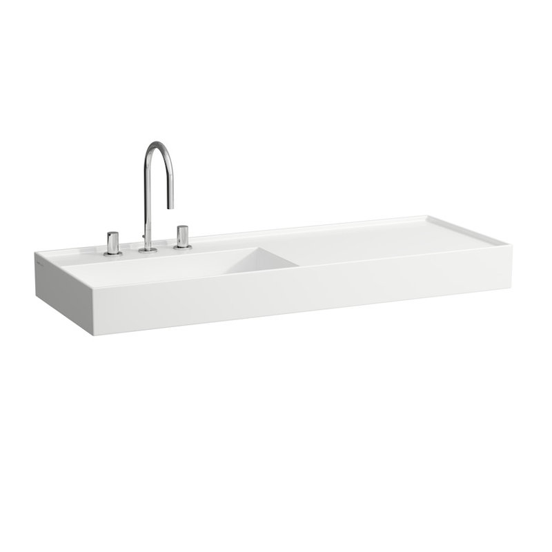 Kartell 47.25'' L Bathroom Sink, 8" Centers