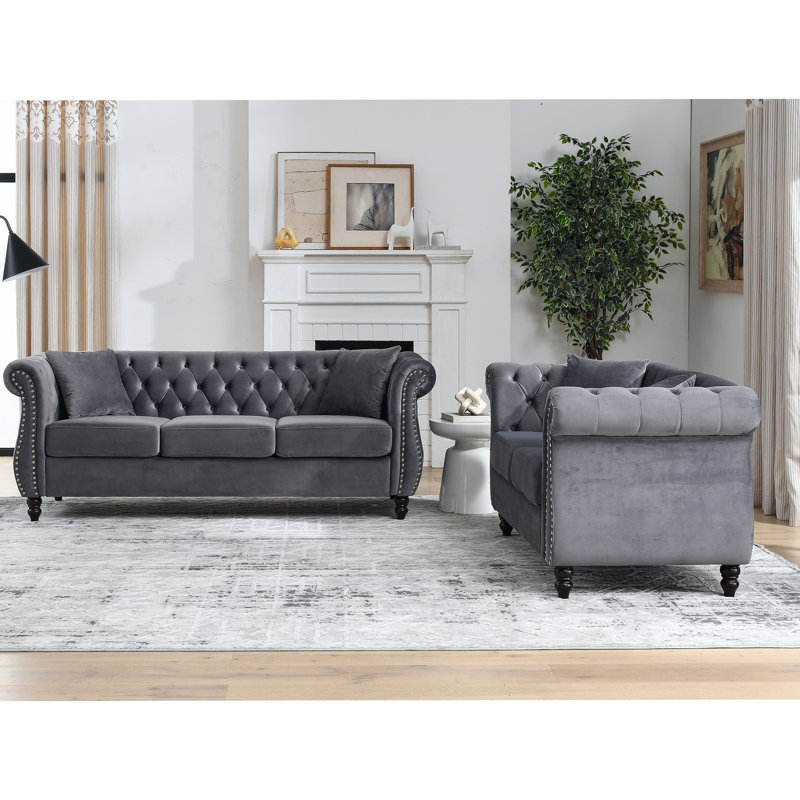 Comfortable Combination Sofa With Solid Wood Feet And Premium Materials
