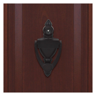 High Door Knocker W/220 Degree Viewer
