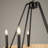 5 - Light Dimmable Wagon Wheel Chandelier