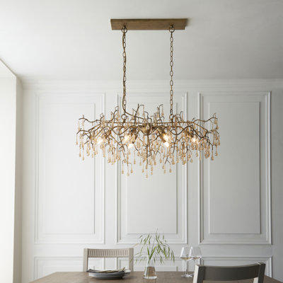 Hewes 6 - Light Unique/Statement Chandelier