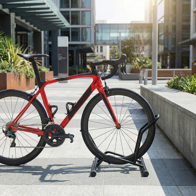 Steel Frame Mounted Bike Rack