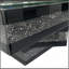 Table basse à motif de diamants broyés