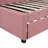 Upholstered Daybed With Trundle Sofa Bed Frame No Box Spring Needed, Linen Fabric-1375427359-1375427353
