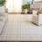 Ilyaas Hand-Tufted Wool and Cotton Plaid Rug-627299851